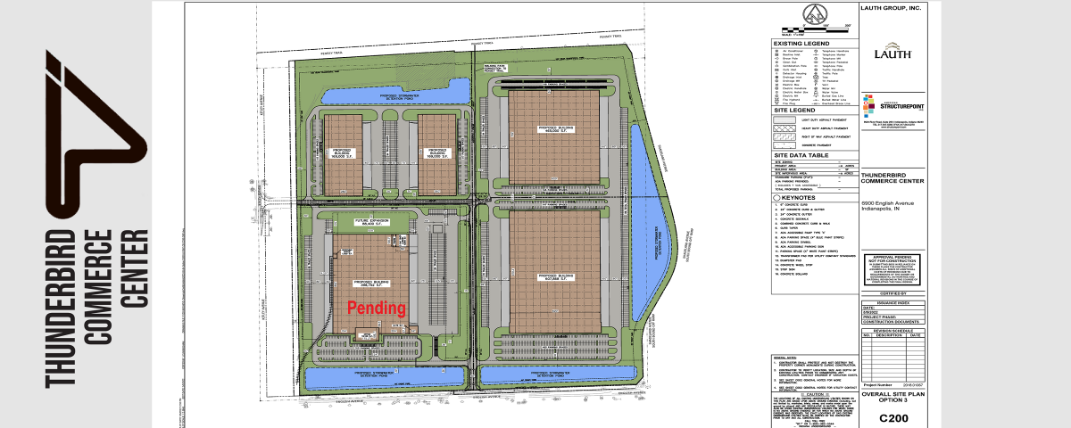 Thunderbird Commerce Center Proposed Site Plan Option 